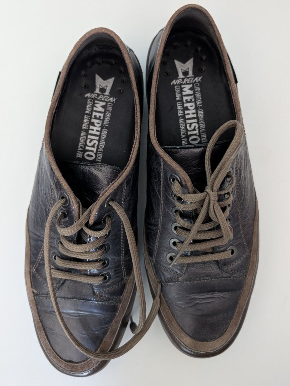 Mephisto Metallic Brown Sneakers Women's Size 8
